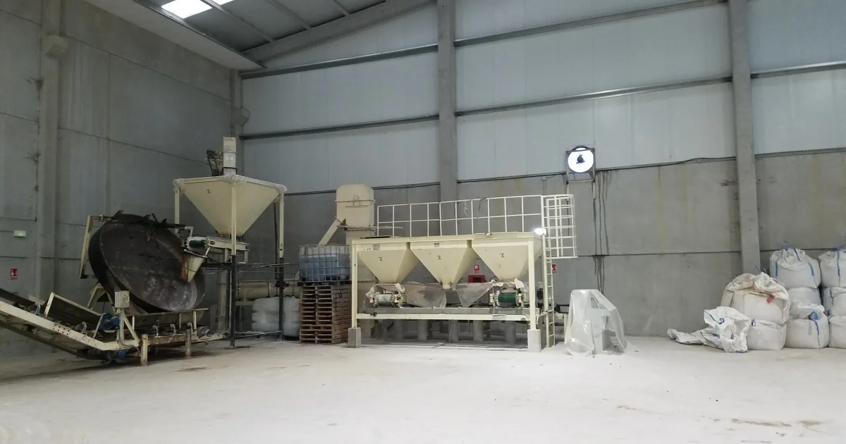 Rotary Disc Granulator for Fertilizer Production