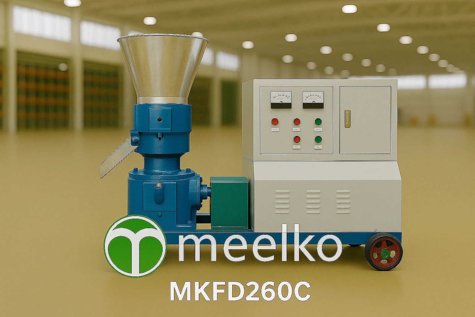 Alfalfa Pellet Making Machine 260mm - MKFD260C related product image - PHA+PHNwYW4gc3R5bGU9ImNvbG9yOiByZ2IoNTUsIDY1LCA4MSk7Ij5UaGUgPC9zcGFuPjxzdHJvbmcgc3R5bGU9ImNvbG9yOiByZ2IoNTUsIDY1LCA4MSk7Ij5NS0ZEMjYwQyBlbGVjdHJpYyBwZWxsZXQgbWlsbDwvc3Ryb25nPjxzcGFuIHN0eWxlPSJjb2xvcjogcmdiKDU1LCA2NSwgODEpOyI+IGlzIGEgbWFjaGluZSBzcGVjaWFsbHkgZGVzaWduZWQgdG8gcHJvY2VzcyA8L3NwYW4+PHN0cm9uZyBzdHlsZT0iY29sb3I6IHJnYig1NSwgNjUsIDgxKTsiPmFsZmFsZmEgYW5kIGZvcmFnZXM8L3N0cm9uZz48c3BhbiBzdHlsZT0iY29sb3I6IHJnYig1NSwgNjUsIDgxKTsiPiBpbnRvIGhpZ2gtcXVhbGl0eSBwZWxsZXRzLiBGZWF0dXJpbmcgYW4gPC9zcGFuPjxzdHJvbmcgc3R5bGU9ImNvbG9yOiByZ2IoNTUsIDY1LCA4MSk7Ij5pbnRlcmNoYW5nZWFibGUgZmxhdCBkaWU8L3N0cm9uZz48L3A+