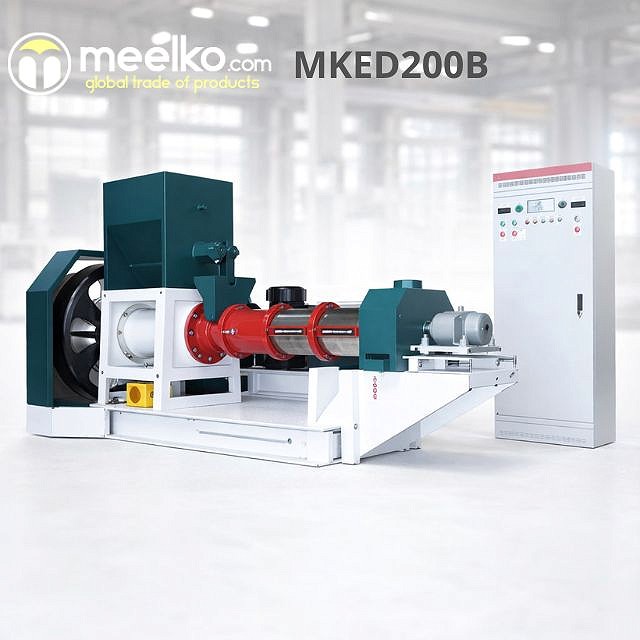 Dog Food Extruder Machine 1800-2000kg/h 132kW - MKED200B related product image - PHA+RG9nIGZvb2QgZXh0cnVkZXIgMTgwMOKAkzIwMDAga2cvaCBmb3IgaW5kdXN0cmlhbCBraWJibGUgcHJvZHVjdGlvbiwgZmVhdHVyaW5nIHByZWNpc2UgY29udHJvbCwgaGlnaCBlZmZpY2llbmN5IGFuZCBjb250aW51b3VzIG9wZXJhdGlvbi48L3A+