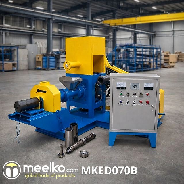 Cat Food Pellet Extruder Machine 180-200kg/h 18.5kW - MKED070B related product image - PHA+TnVlc3RyYXMgZXh0cnVzb3JhcyBhbGltZW50byBpbiBjcm9xdWV0YXMgZm9yIGdhdG9zLCBwdWVkZW4gc2VyIHVzYWRhcyBpbnRlbnNpdmFtZW50ZSBmb3IgdG9kbyB0aXBvIG1vbGRlYWRvcyBjZXJlYWxlcyBhbmQgY8Ohcm5pY29zLjwvcD48aDM+TGEgZXhjZWxlbnRlIGNvbWJpbmFjacOzbiBlbnRyZSBlbCBhY2VybyBhbHRhIGNhbGlkYWQgYW5kIGVsIGRpc2XDsW8gw7psdGltYSB0ZWNub2xvZ8OtYSBoYWNlIHF1ZSBudWVzdHJhcyBtw6FxdWluYXMgZm9yIGhhY2VyIHBpZW5zb3MgZm9yIGdhdG9zIHNlYW4gbGFzIG3DoXMgdmVuZGlkYXMgZGVsIG11bmRvLjwvaDM+